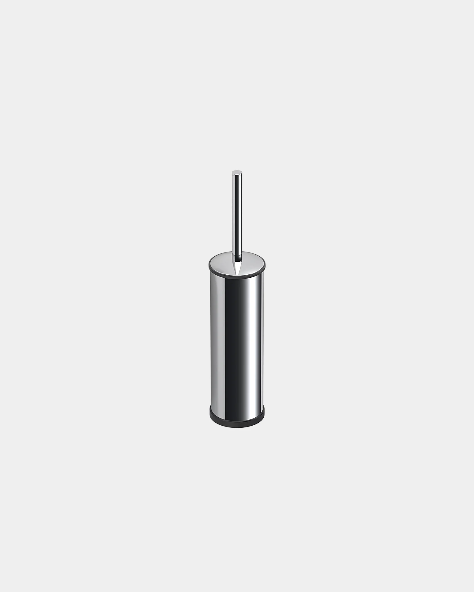 Metal wc brush set floor/wall