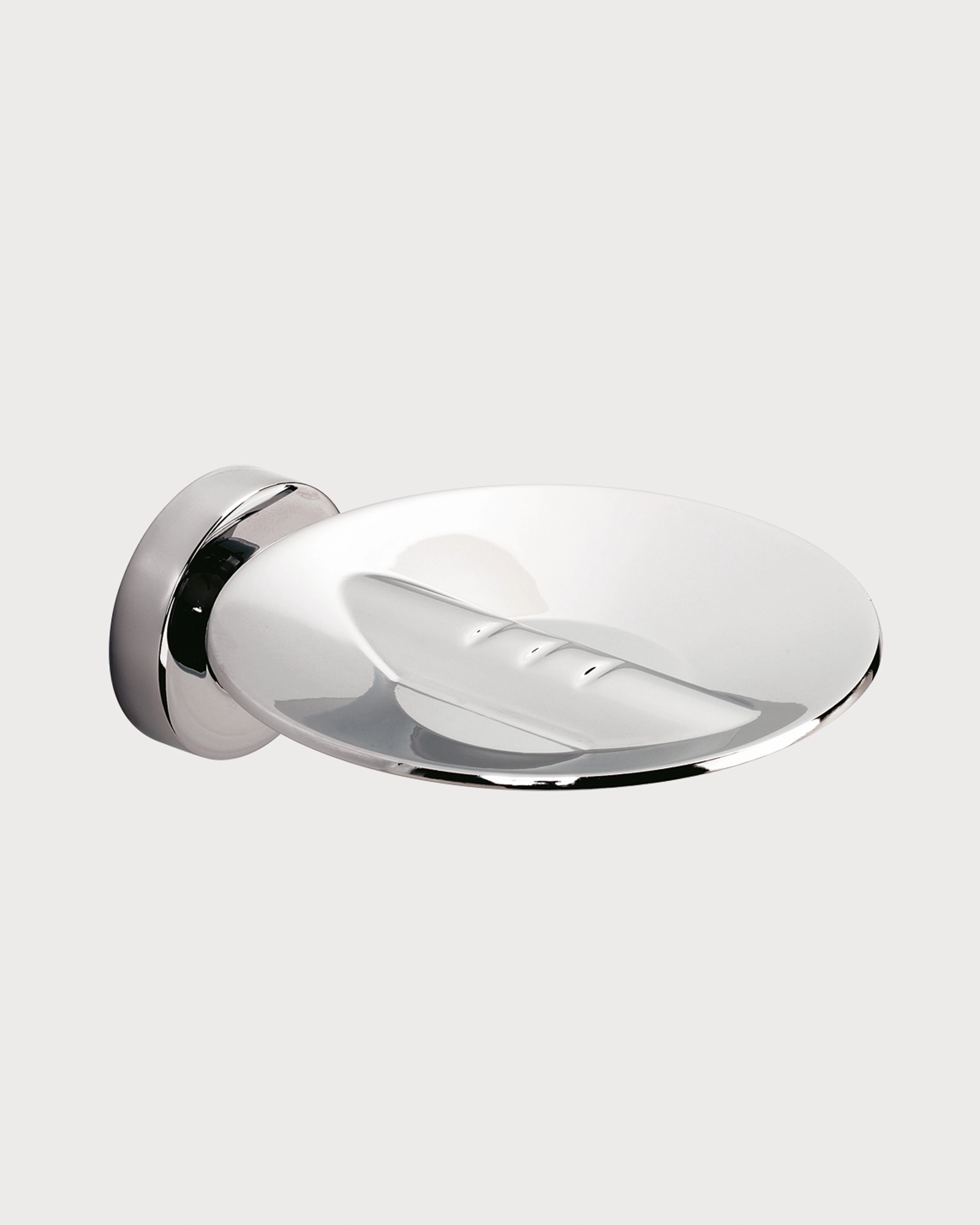 Metal soap dish