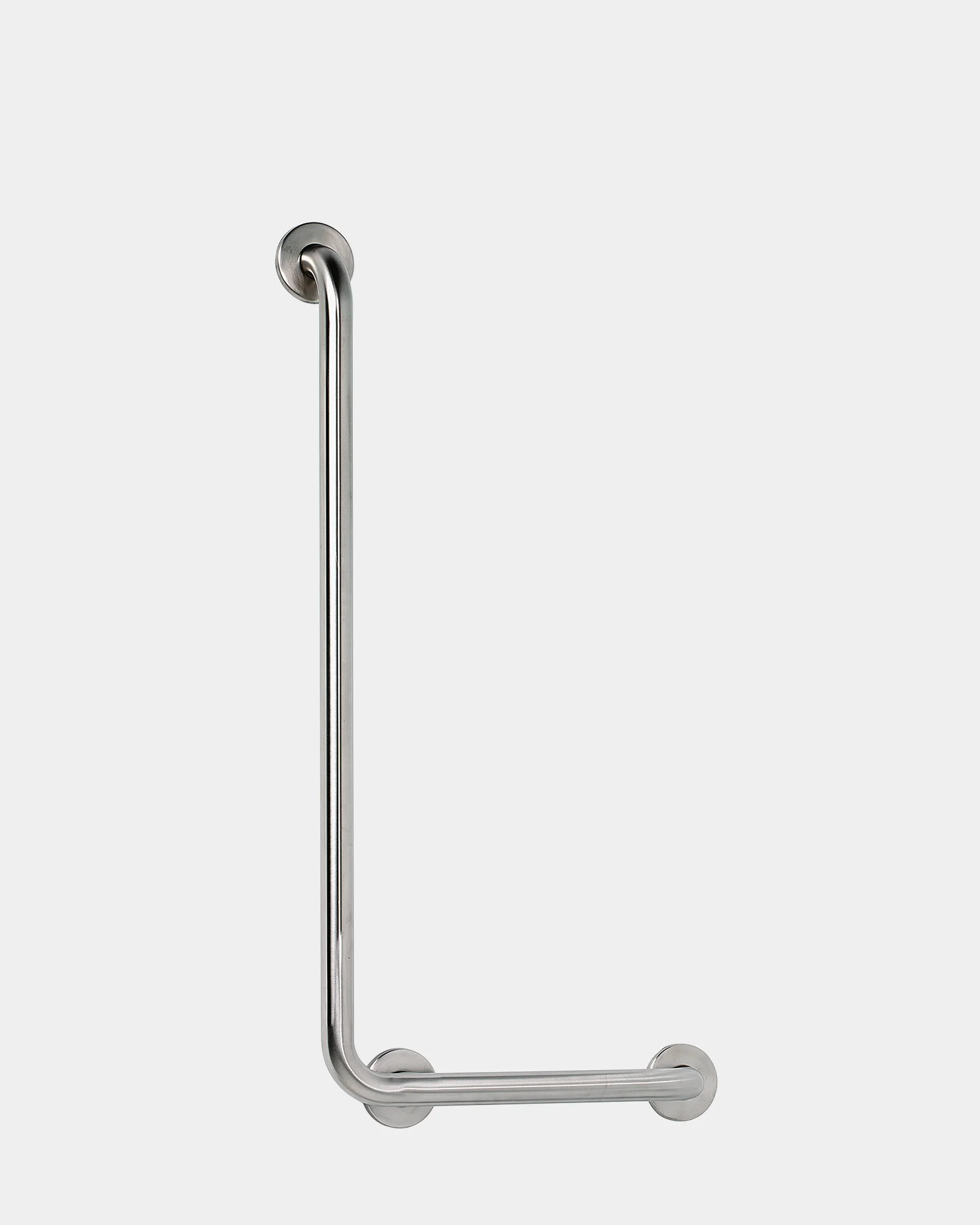 Angular grab bar vertical right