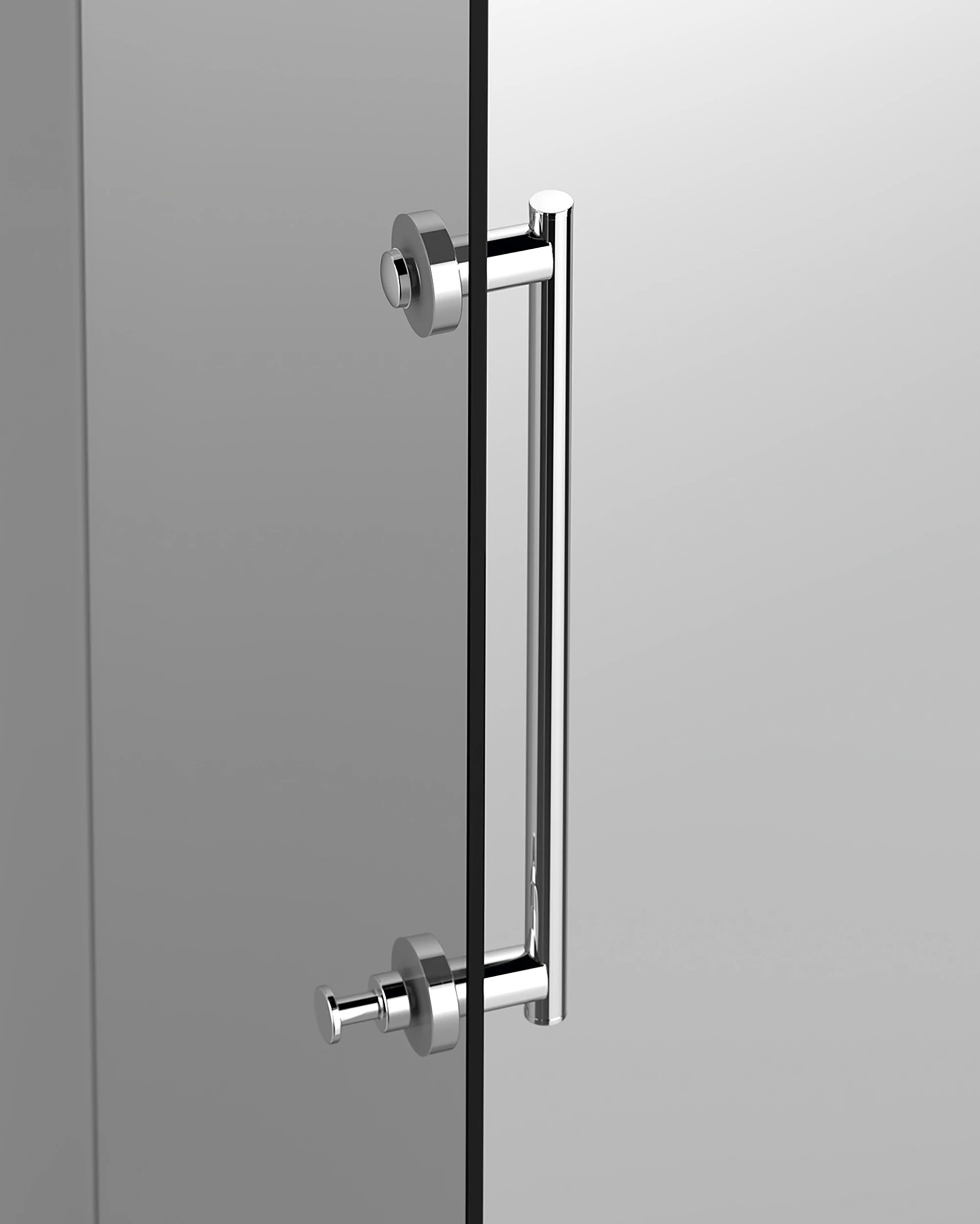 Shower door handle 40 cm. + pull shower door