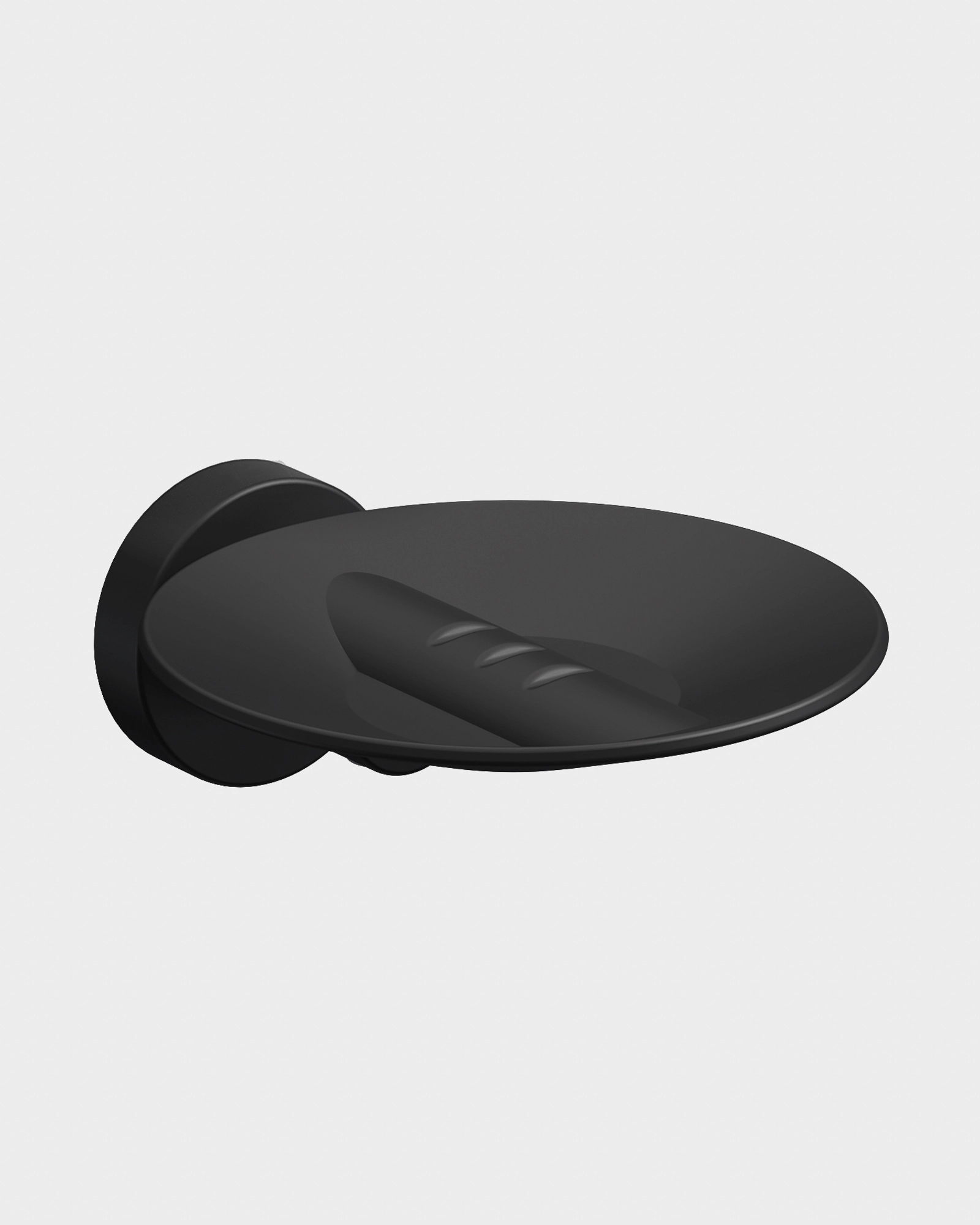 Metal soap dish