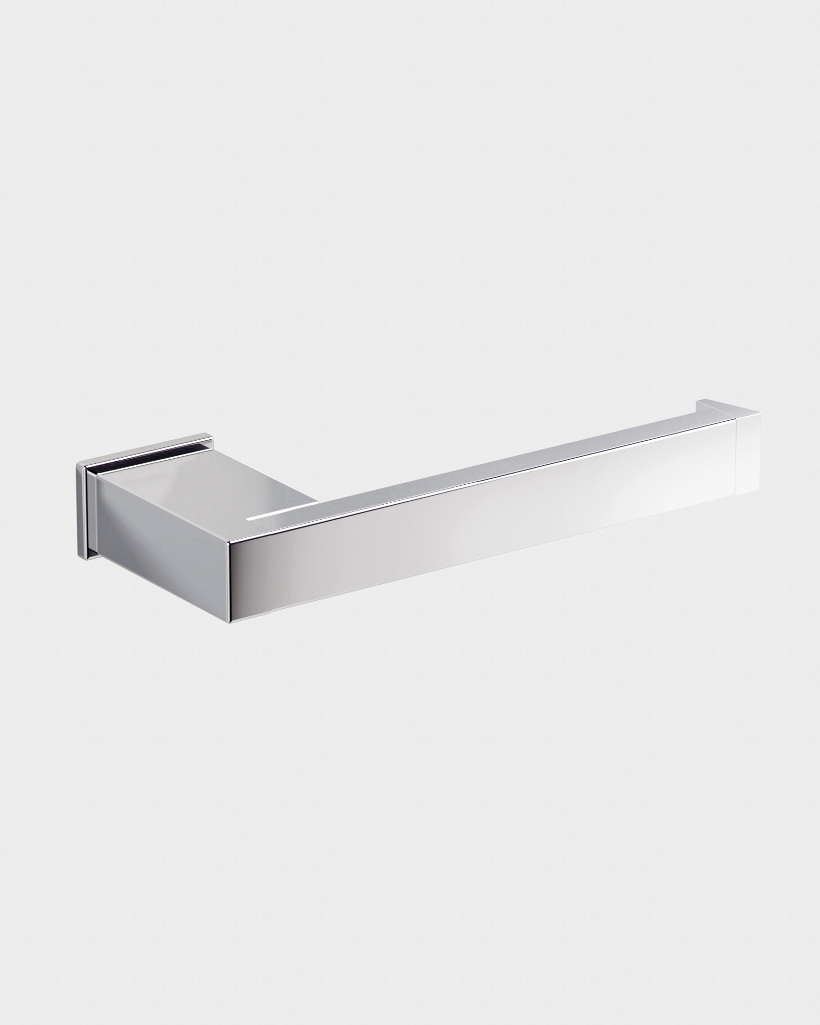 Open toilet roll holder