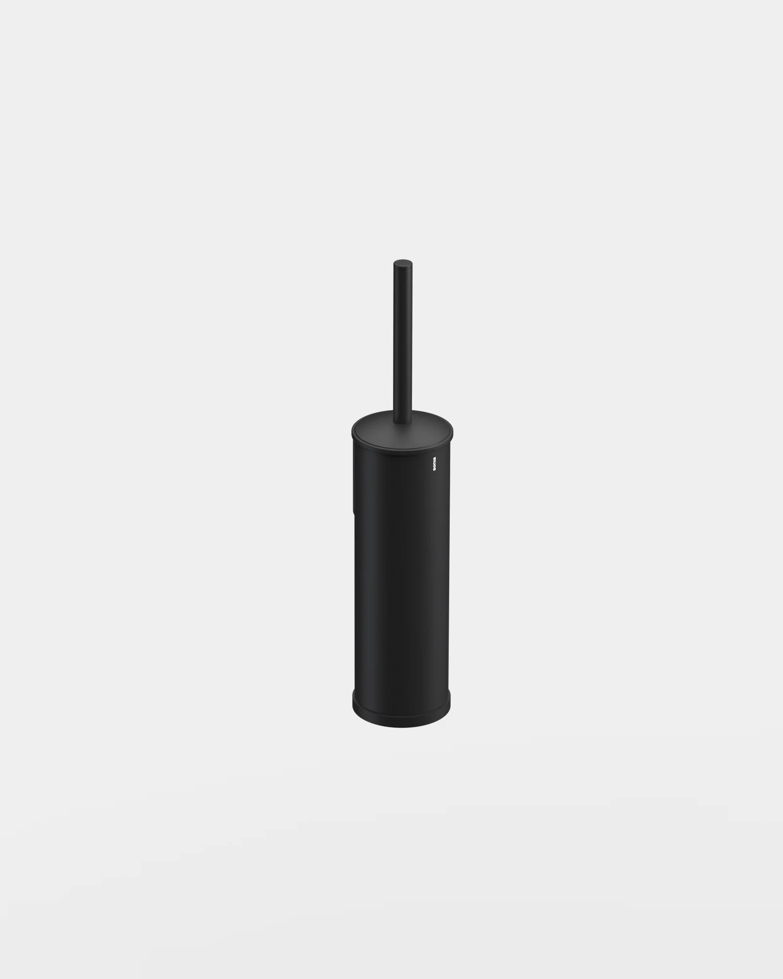 Metal wc brush set floor/wall