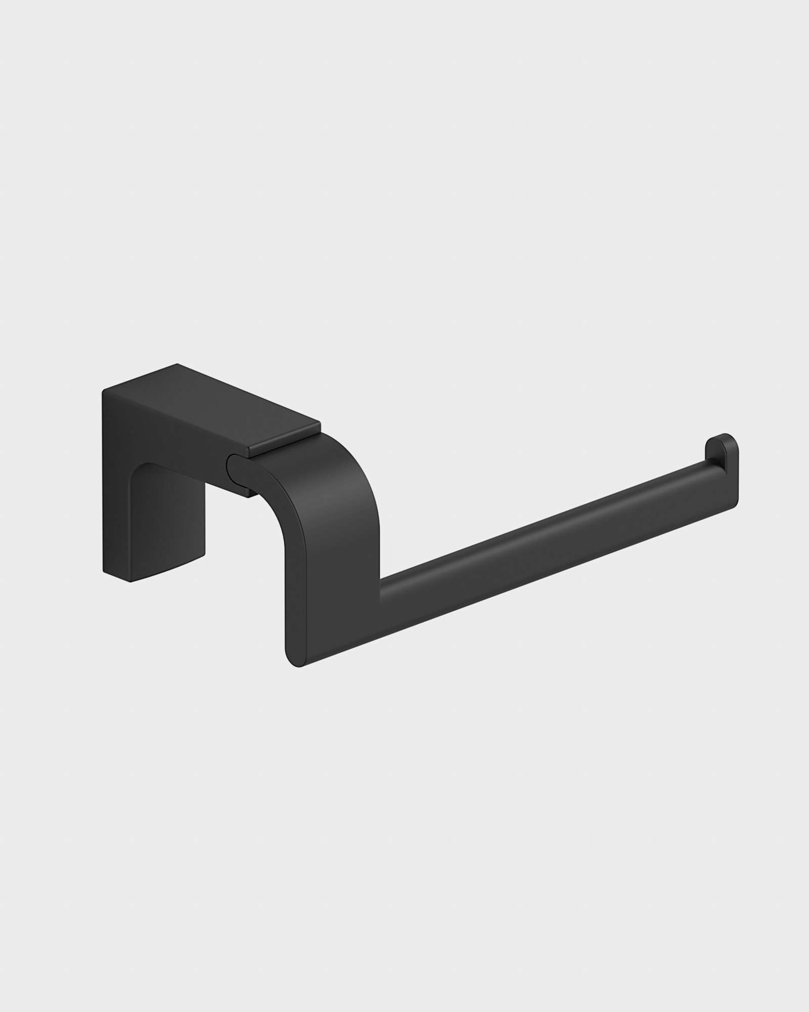 Open toilet roll holder