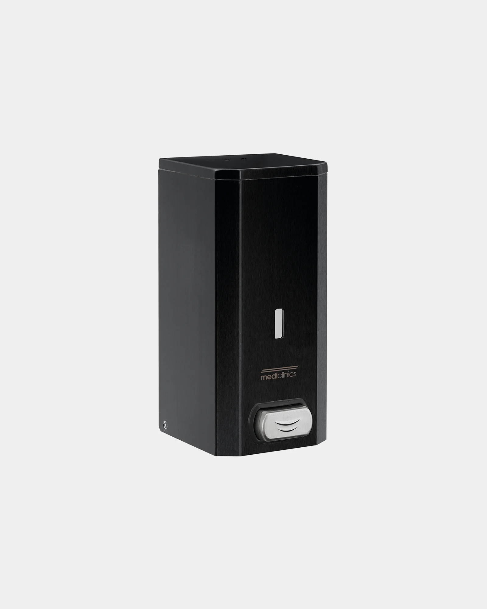 Wall-mounted soap dispenser for the bathroom