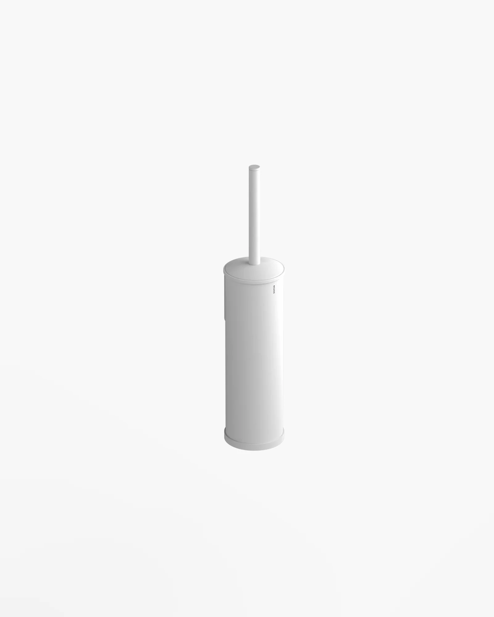 Metal wc brush set floor/wall