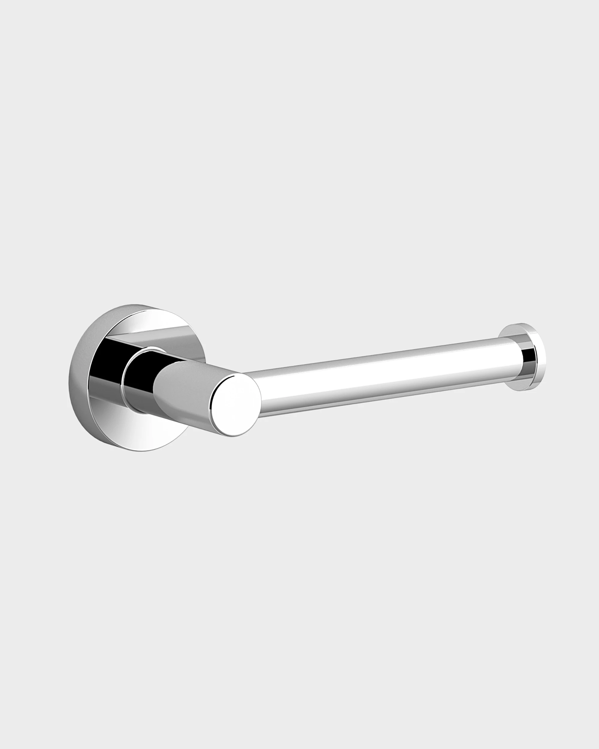 Open toilet roll holder