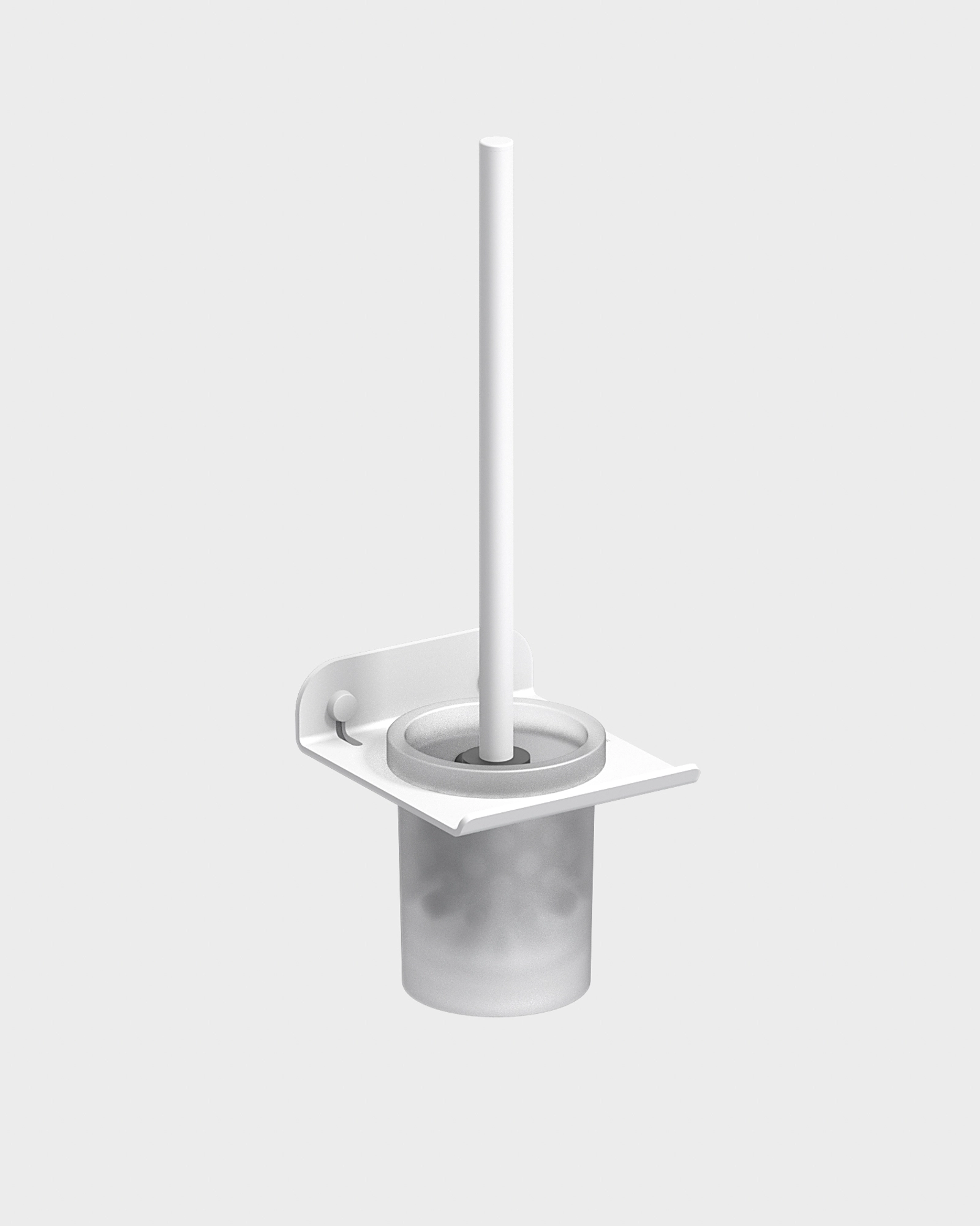 Wc brush set wall mounted