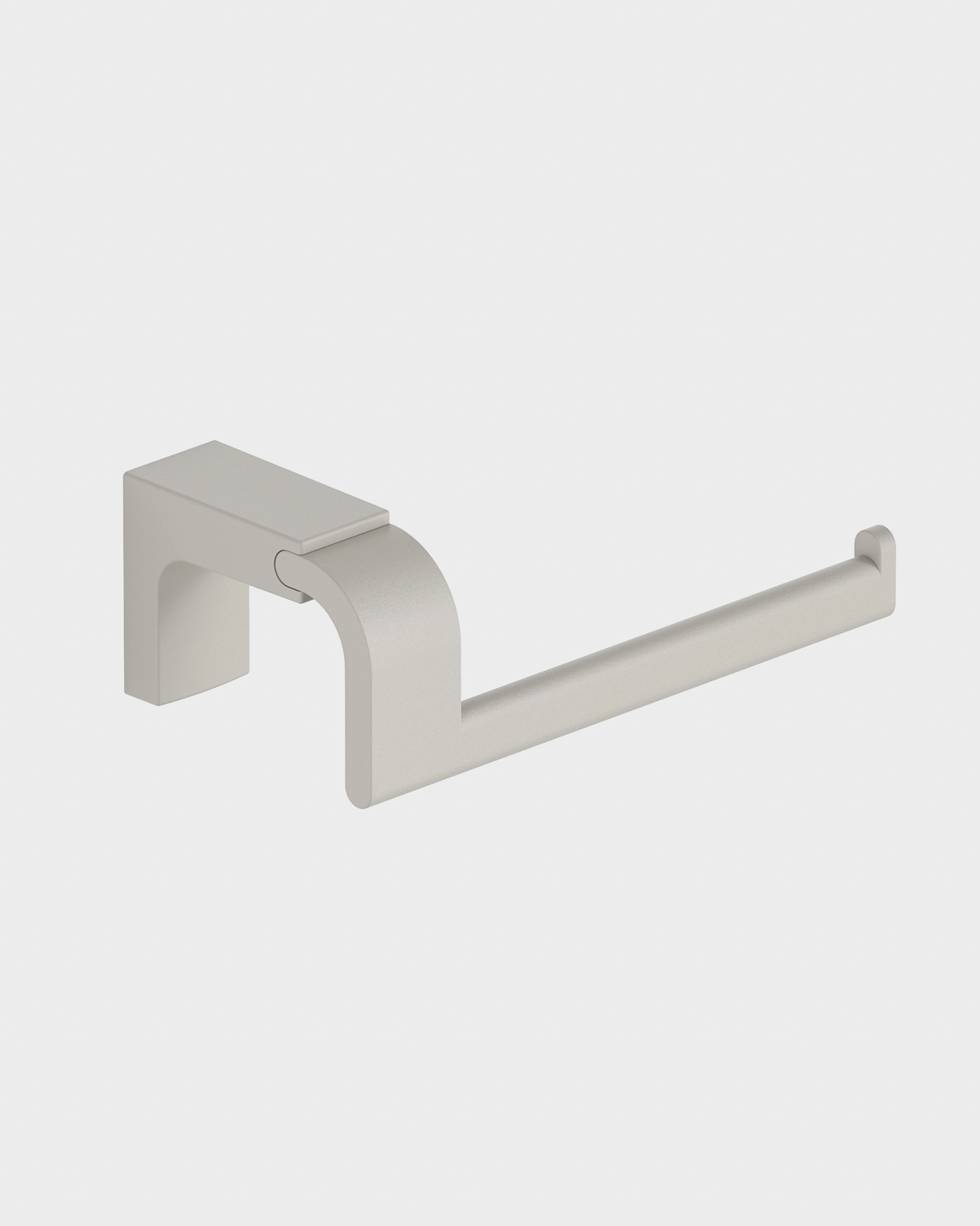 Open toilet roll holder