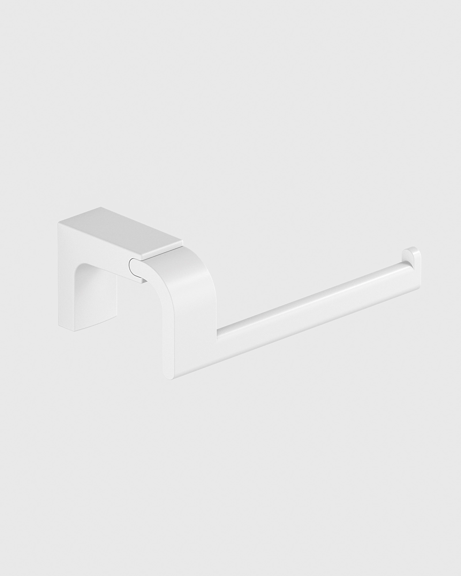 Open toilet roll holder