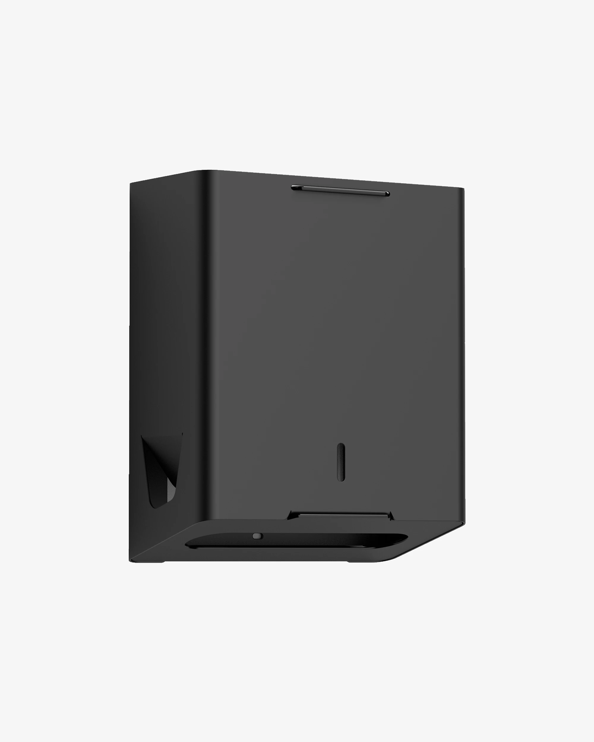 Zig-zag towel dispenser