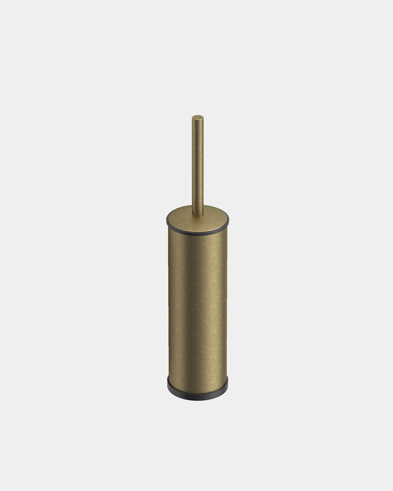 Metal wc brush set floor/wall