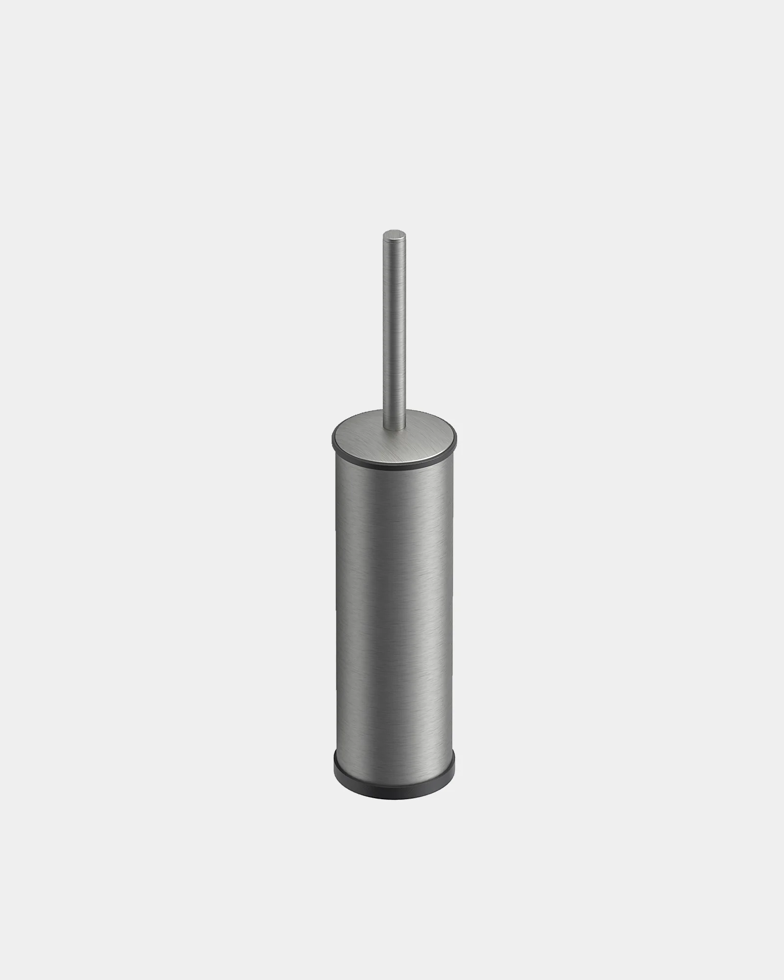 Metal wc brush set floor/wall