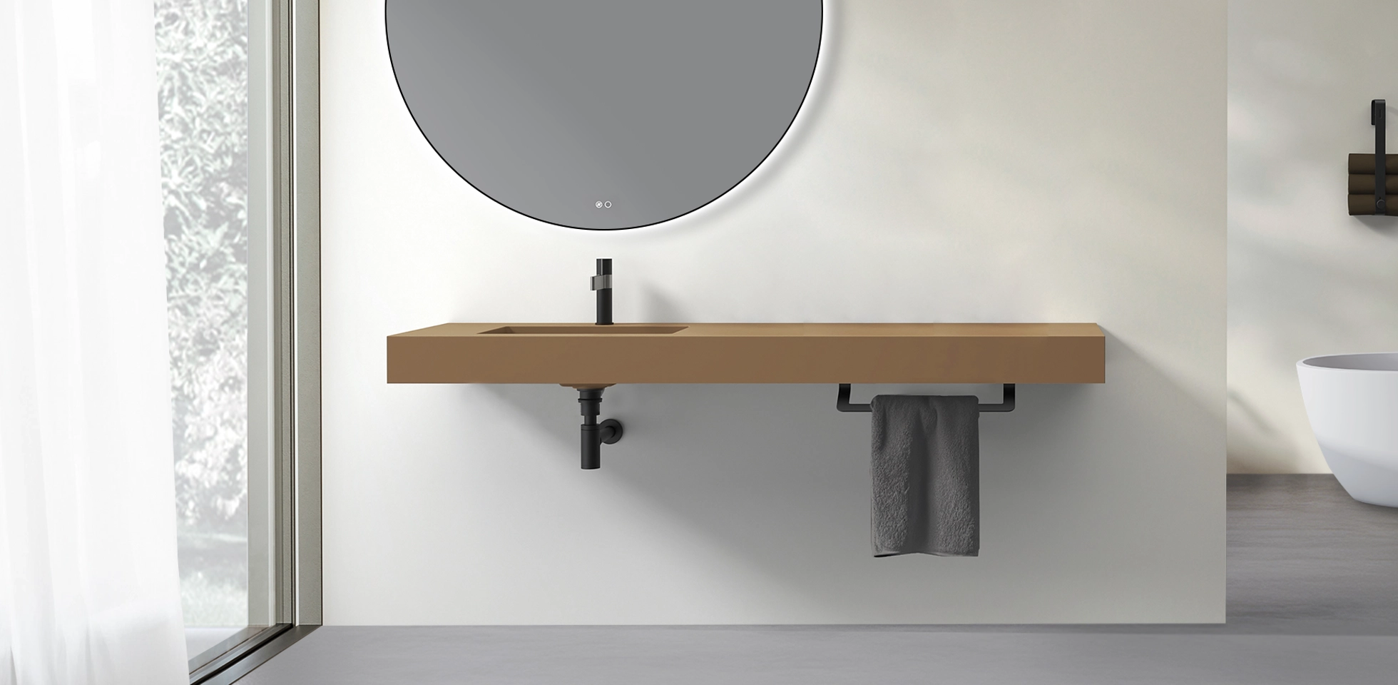 Boston-Sonia-Bath-custom-washbasin-for-contract-projects-boston-sonia-batho-orange-terracota