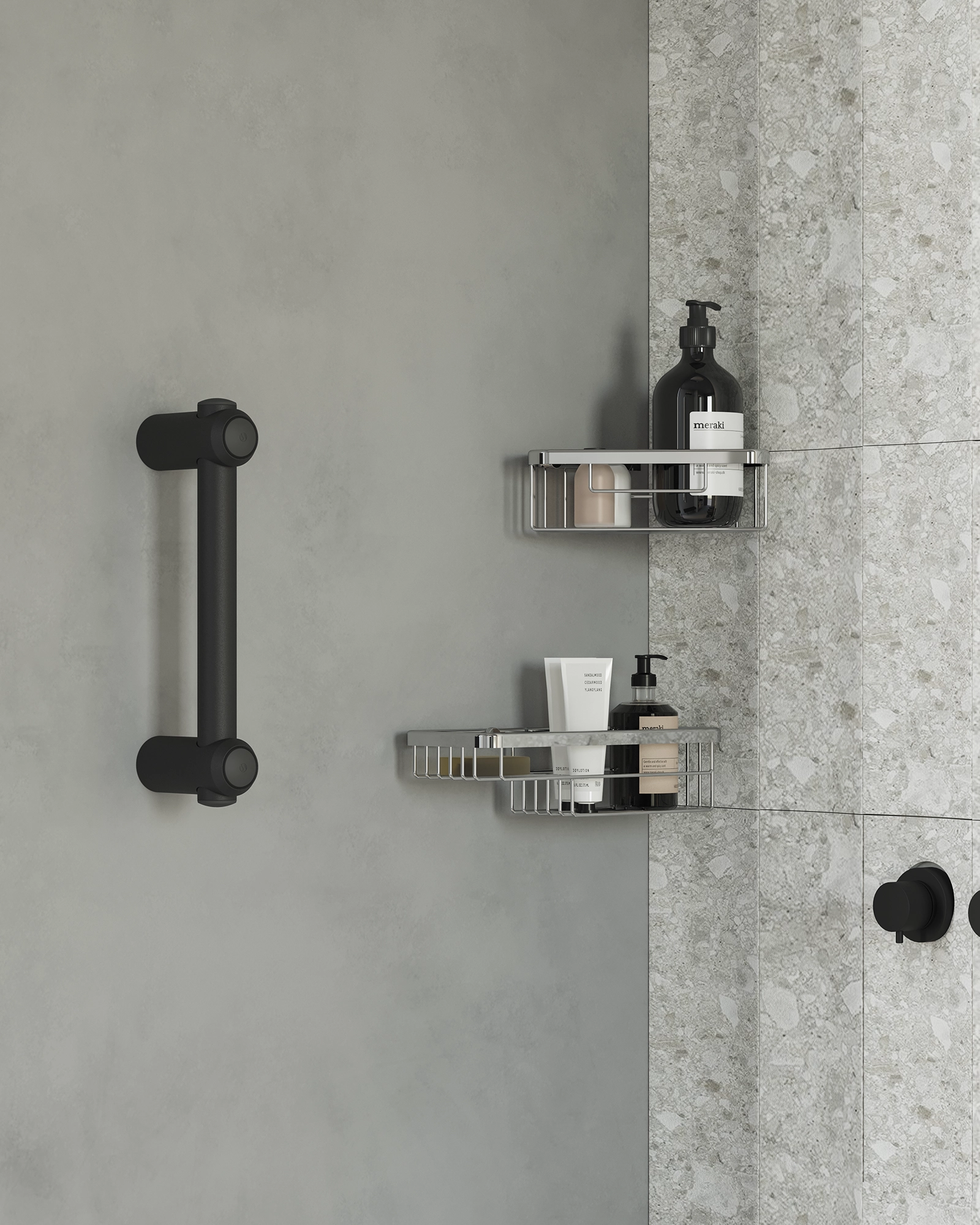 Go-care-security-grab-bar-black-shower