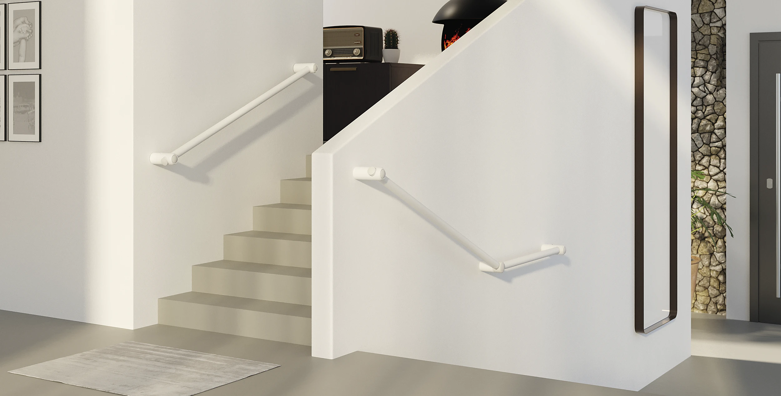 Go-care-security-grab-bar-security-stairs-white