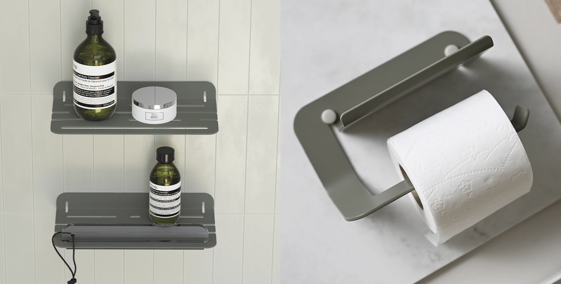 sonia-bath-accessories-quick-gallery-green-mist-paper-roll-holder-shelf-ducha