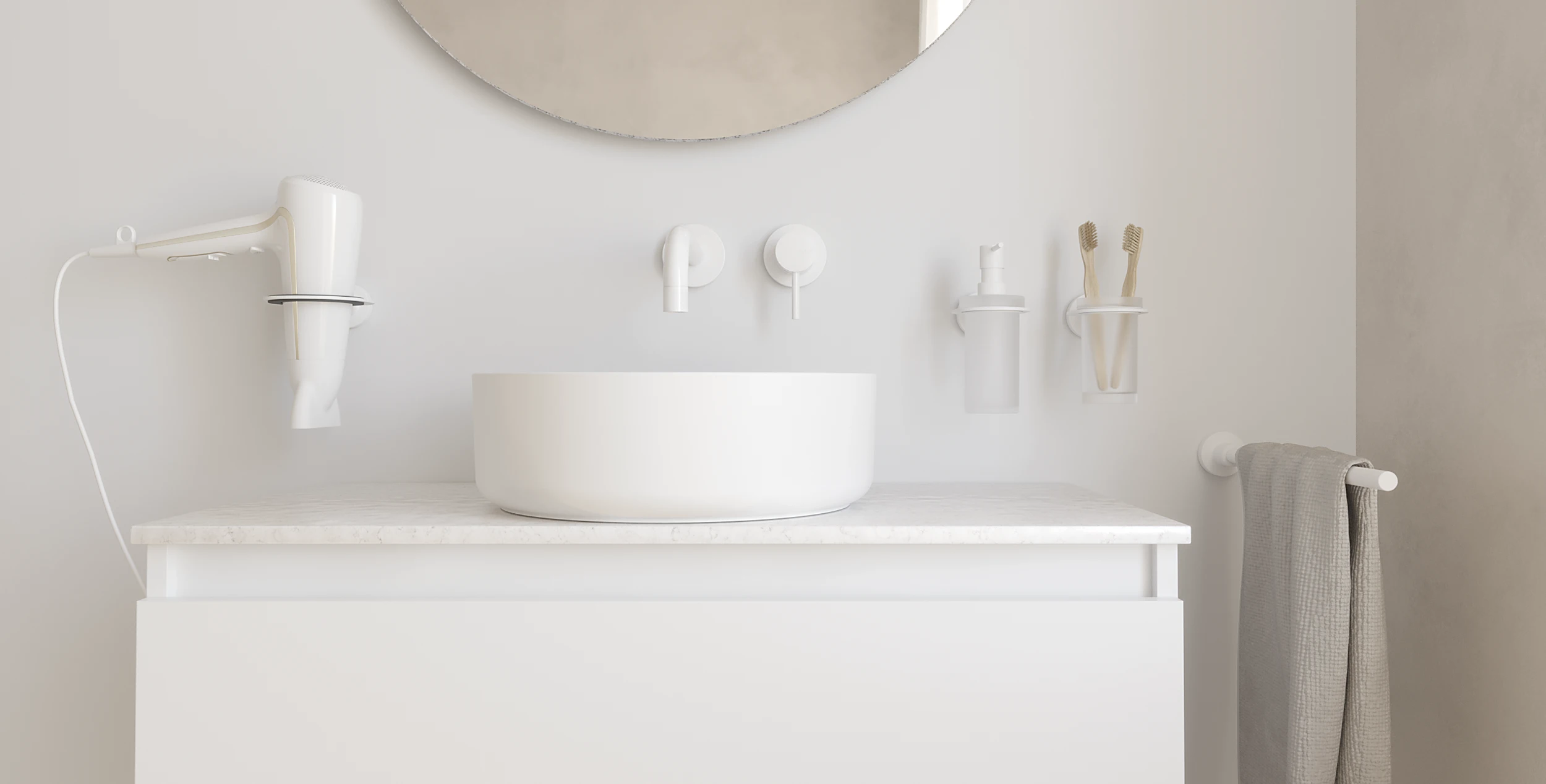 sonia-bath-tecno-project-white-towel-bar-hair-dryer-holder-tumbler-holder-soap-dispenser