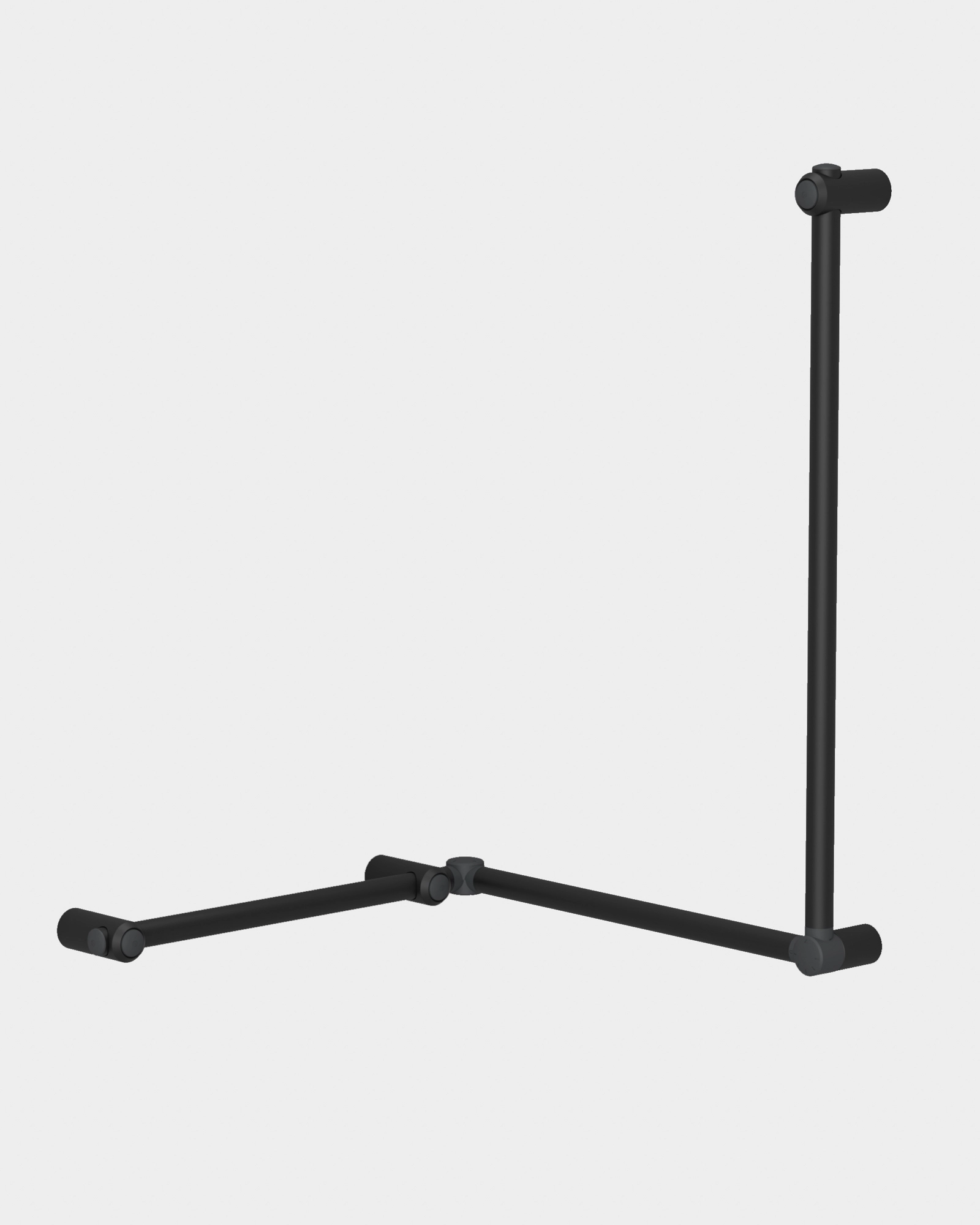 Angle + corner safety bar
