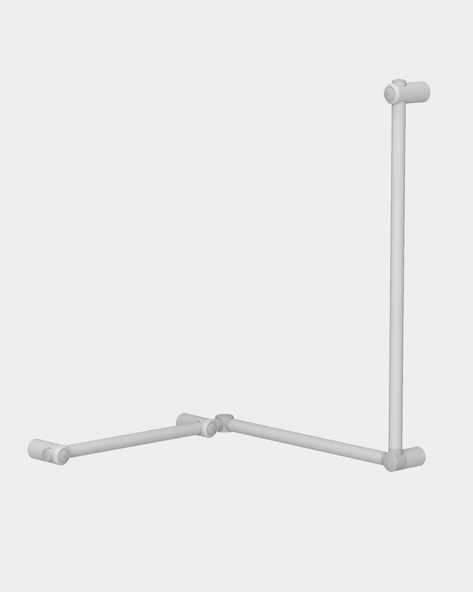 Angle + corner safety bar