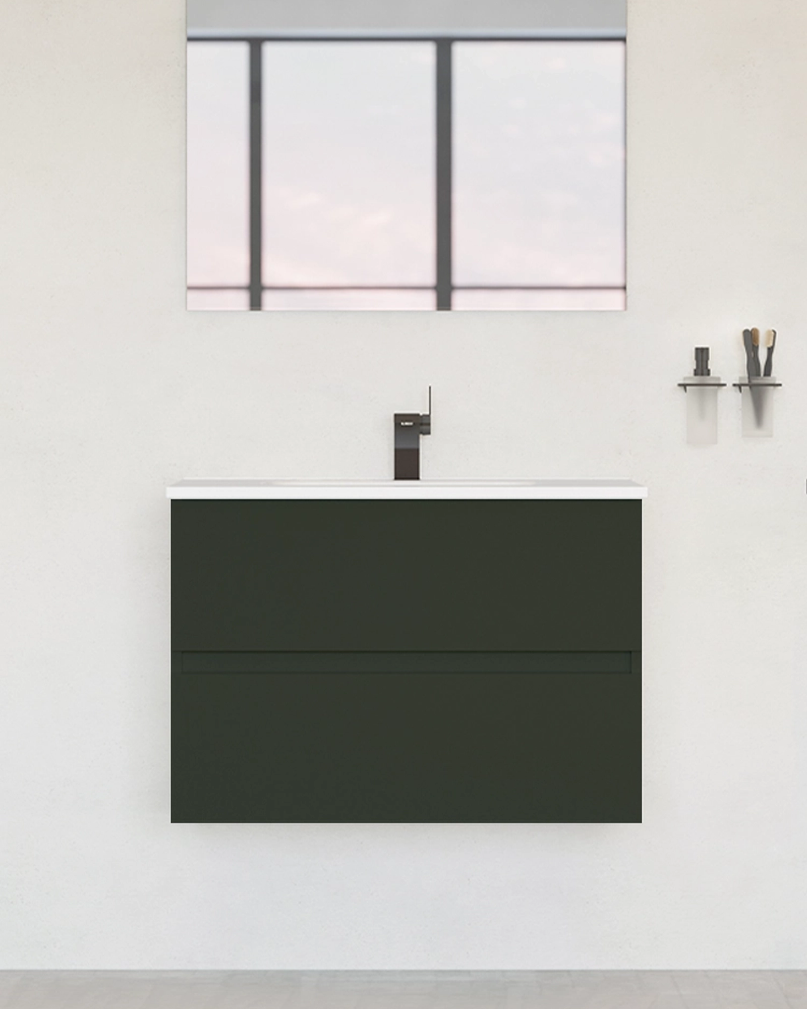 sonia-bath-Duomo-furniture-green-dorest-2-drawers
