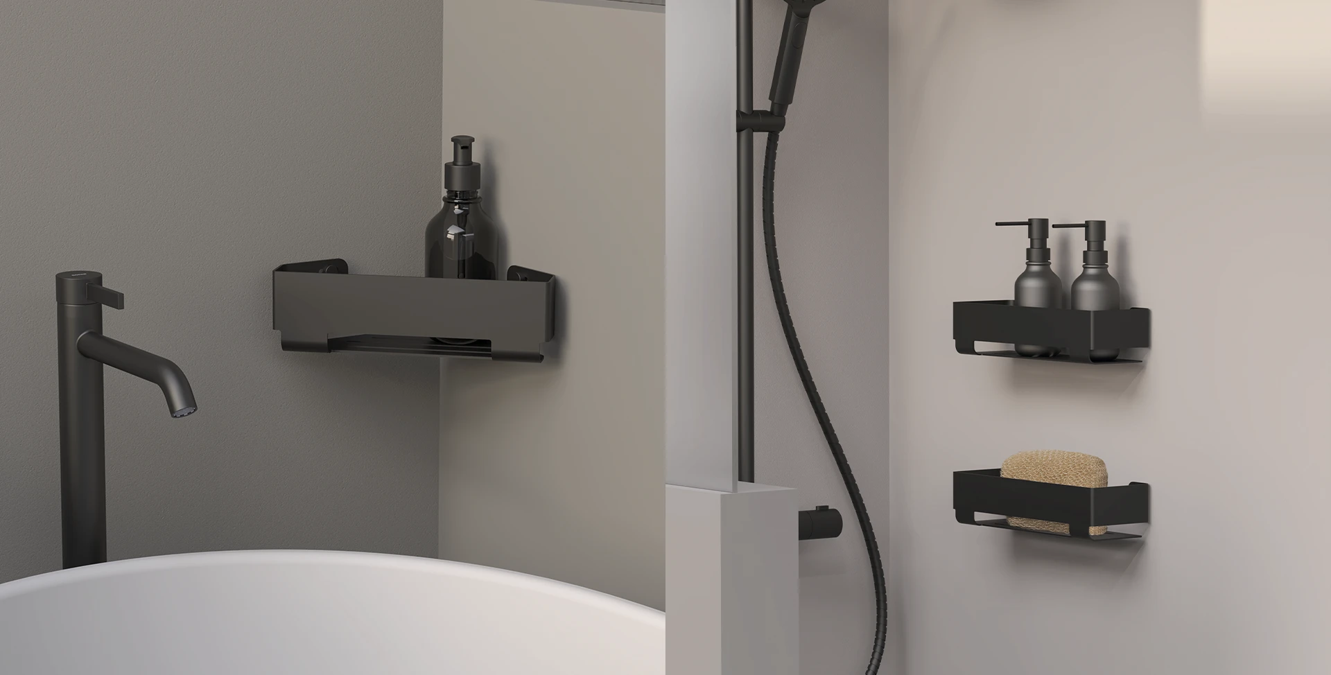 sonia-bath-corner-shower-basket-black-shower-accessories