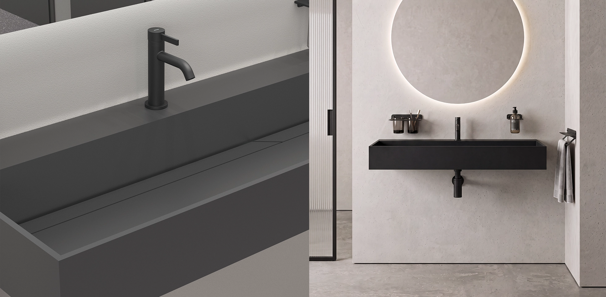 Alma-mx15-Mobiliario-lavabo-voladizo-galeria-gris-negro-contract
