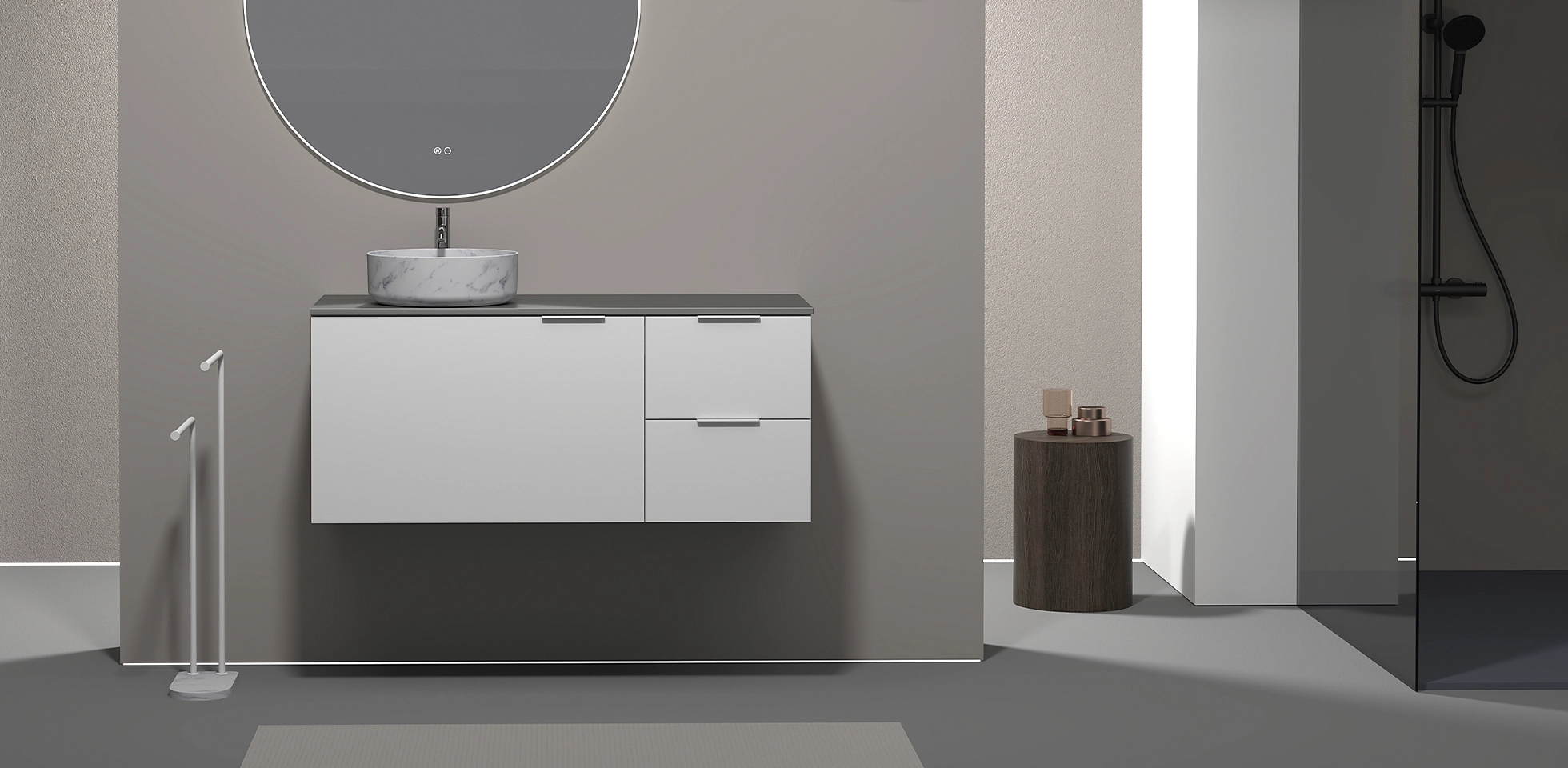 Soho-Sonia-Bath-mueble-contract-almacenamiento-tres-cajones-blanco-lavabo-sx12-calacatta
